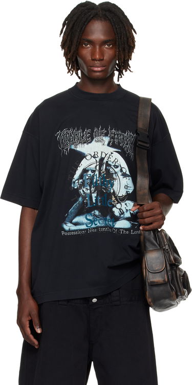 T-shirt VETEMENTS VETEMENTS Cradle of Filth 'Filthy Secret' Oversized T-Shirt Svart | UCF76TR600B, 0