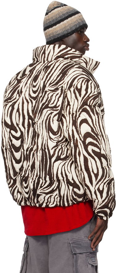 Pufferjacka ERL ERL Zebra Quilted Puffer Svart | ERL09C002, 2