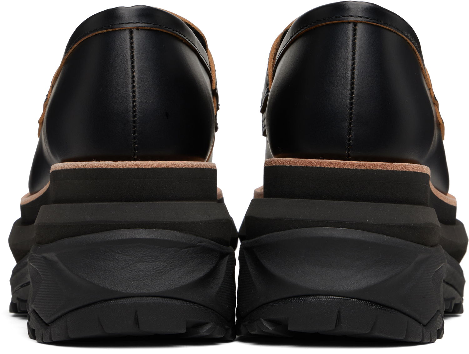 Kläder sacai sacai Platform Loafers Svart | SCM-239, 1