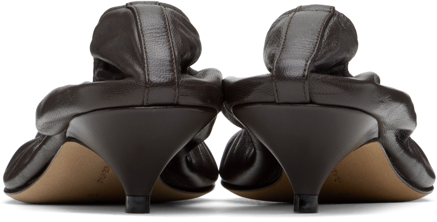 Sneakers och skor The Row Liisa Heels Bourgogne | F1542-SL1, 1