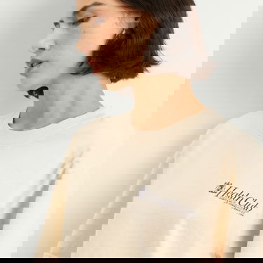 T-shirt Sporty & Rich Sporty & Rich Lion Health T-Shirt, Size Large Beige | TO043620080CR01, 5