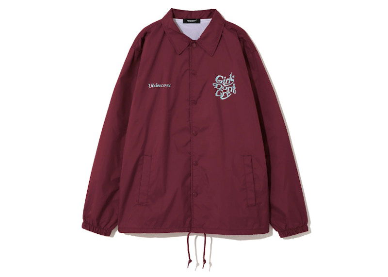 Vindjacka UNDERCOVER Undercover x Verdy Girls Don't Cry Coach Jacket Bourgogne | UC2B9211