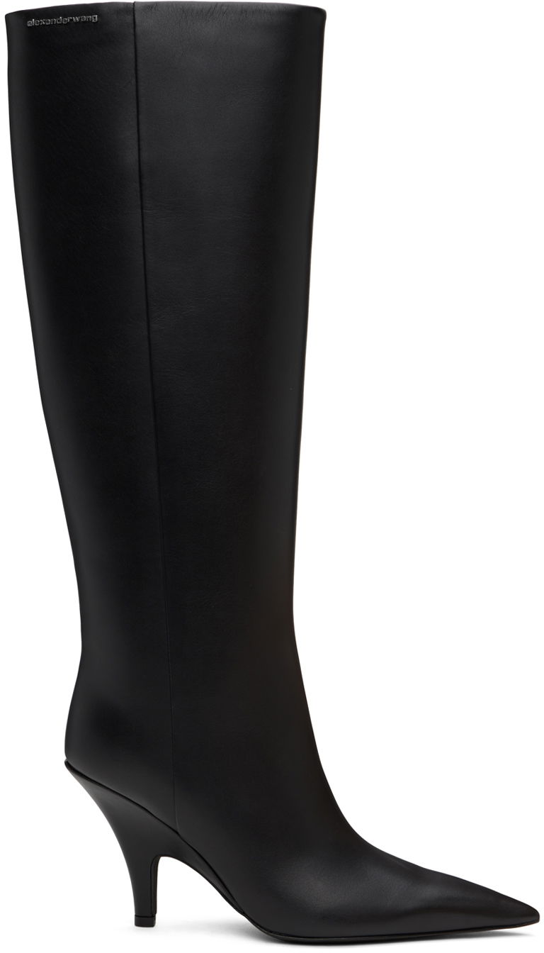 Rockar Alexander Wang Alexander Wang Diablo Kitten Heel Boots Svart | 30324B038