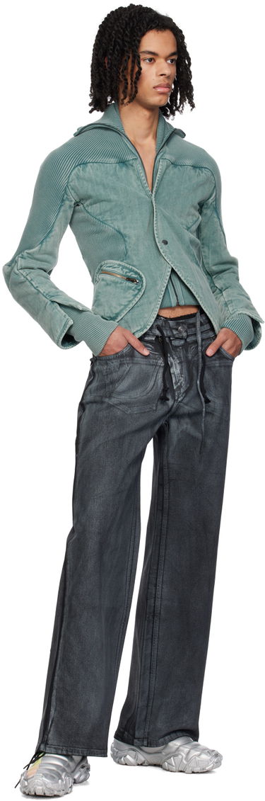 Jacka Ottolinger Ottolinger Silhouette Denim Jacket Grön | 2100301, 3