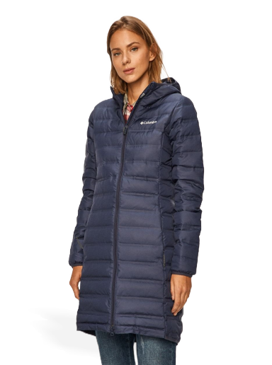 Pufferjacka Columbia Puffer Jacket Lake Mörkblå | 1859672