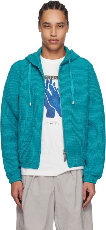 Sweater ADER ERROR ADER error Lunel Zip-Up Hoodie Turkos | BO01SSHD0401TQ, 0