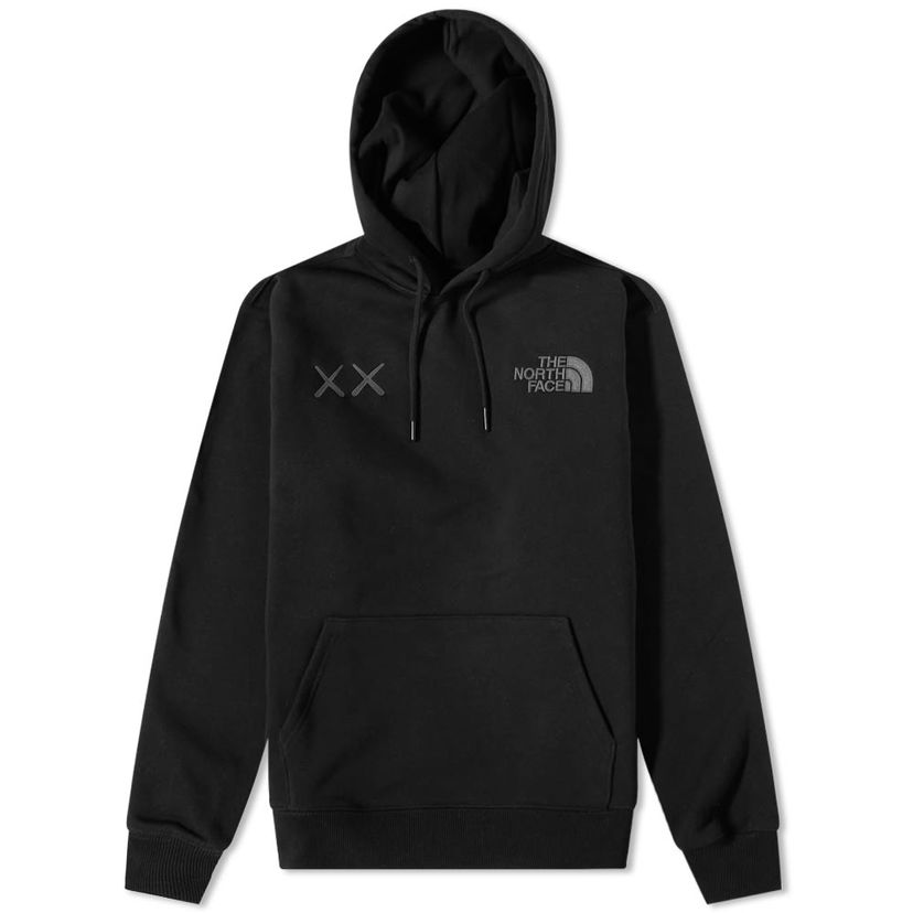 Sweatshirt The North Face KAWS Collaboration Hoodie Svart | NF0A7WLI-JK3
