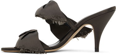 Sneakers och skor The Row Vika Knot Heeled Sandals Grå | F1569-W326, 2