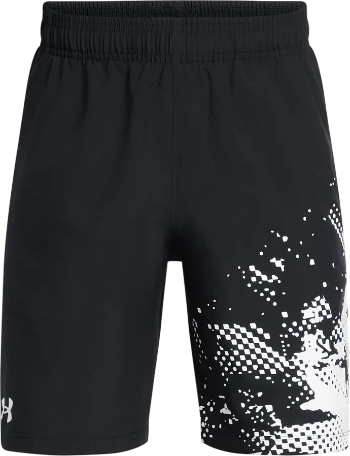 Shorts Under Armour Tech Woven Graphic Short Svart | 1390018-001