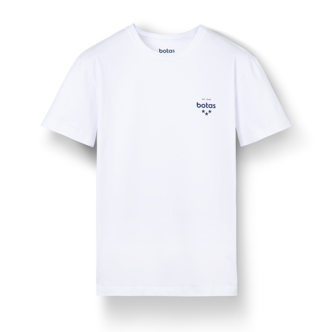 T-shirt Vasky Botas Basic White Vit | A-1242-007-M, 0