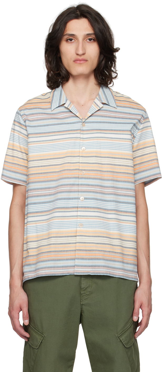 Skjorta Paul Smith PS Paul Smith Striped Casual Shirt Flerfärgad | M2R-695U-M22054-92