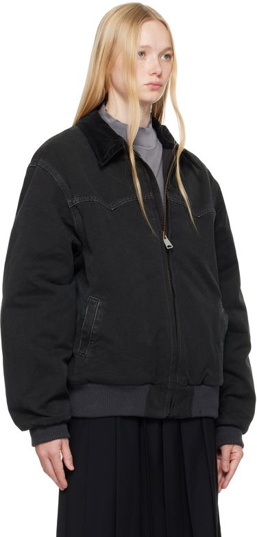 Jacka Maison Margiela Maison Margiela Yoke Caban Bomber Jacket Svart | S50AM0640 M35255, 4