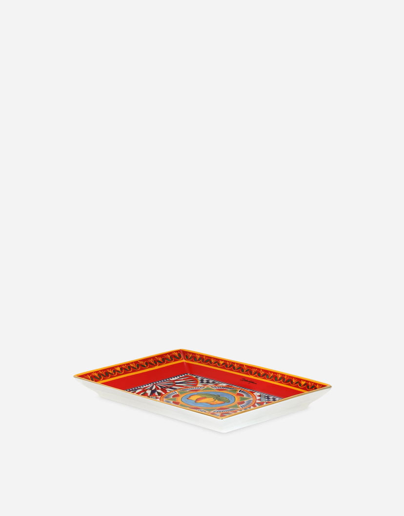 Heminredning Dolce & Gabbana Dolce & Gabbana Decorative Porcelain Trinket Dish Flerfärgad | TCC199TCAMSUC063