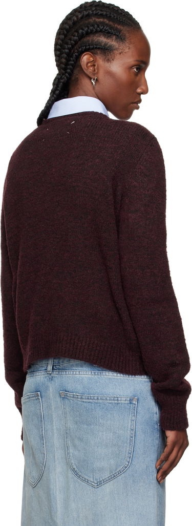 Sweater Maison Margiela Maison Margiela Crewneck Sweater Bourgogne | S51HL0026 M13154, 2