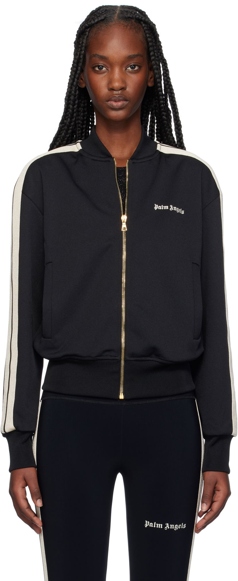 Bomberjacka Palm Angels Track Bomber Svart | PWBD050C99FAB0011003