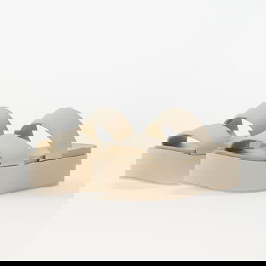 Sneakers och skor CALVIN KLEIN Flatform Sandal Webb Beige Beige | YW0YW01789 AEO, 5
