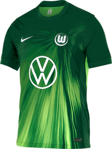 Jersey Nike Nike VfL Wolfsburg 2025/26 Home Stadium Jersey Grön | hq1562-341, 0