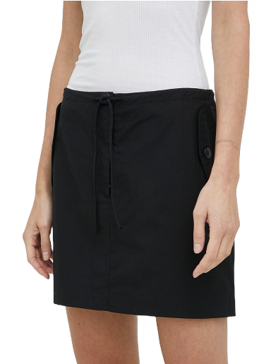 Kjol Samsoe Samsoe Chi Zip Skirt Svart | F23100007