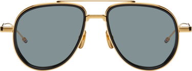 Solglasögon Thom Browne Thom Browne Aviator Sunglasses Metallisk | UES929A-G0003, 0