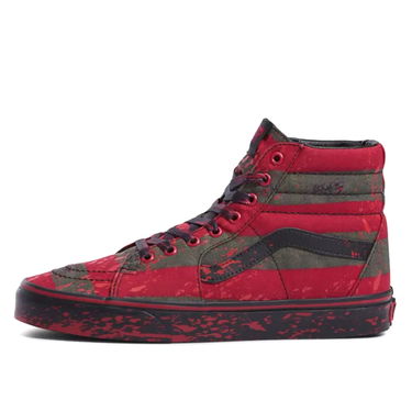 Sneakers och skor Vans House of Terror x Sk8-Hi "The Nightmare on Elm Street" Röd | VN0A4U3CZV1, 2