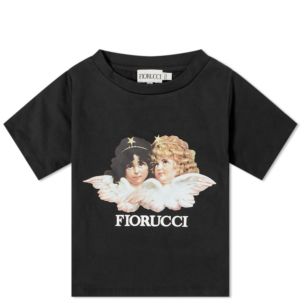 Crop top Fiorucci Classic Angel Crop Tee Svart | W16TCRT2CBK, 0