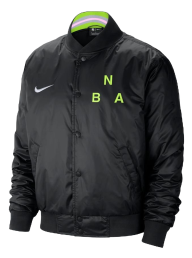Bomberjacka Nike NBA Team 31 Courtside Lightweight Jacket Svart | DR9074-010
