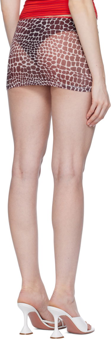 Kjol Miaou Miaou Elektra Miniskirt Brun | 4014PM2LIZ, 2