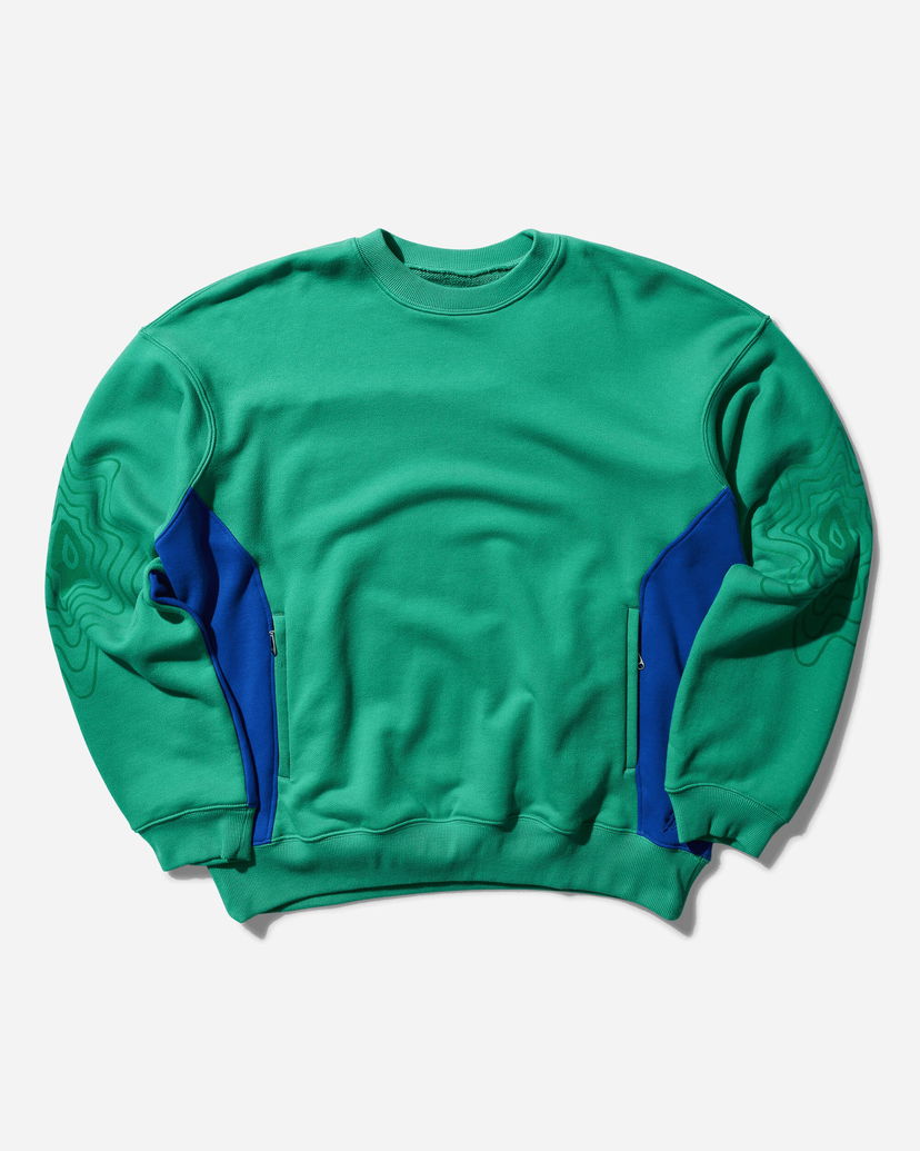 Sweatshirt Asics Bixance Crewneck Sweatshirt Grön | 2203A297-300