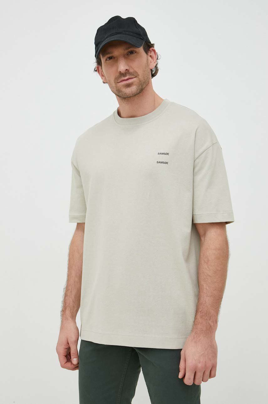 T-shirt Samsoe Samsoe Joel T-Shirt Beige | M22300126, 0
