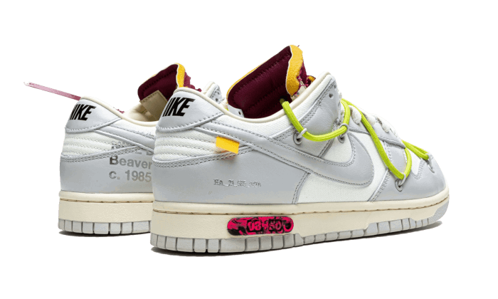 Sneakers och skor Nike Off-White x Dunk Low ''Lot 08 of 50'' Vit | DM1602-106, 1