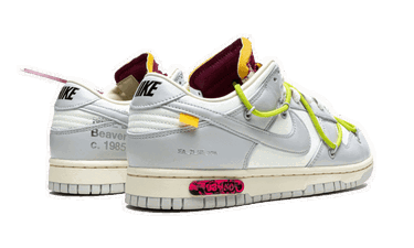 Sneakers och skor Nike Off-White x Dunk Low ''Lot 08 of 50'' Vit | DM1602-106, 1