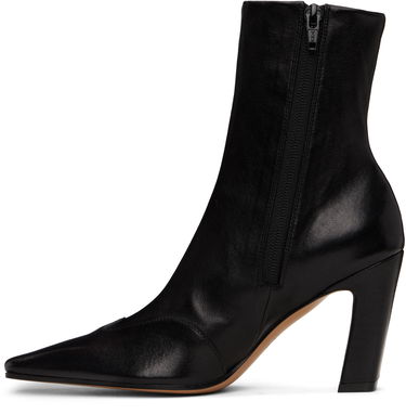 Sneakers och skor Khaite Khaite Nevada Stretch High Heel Boots Svart | F1067-836, 2