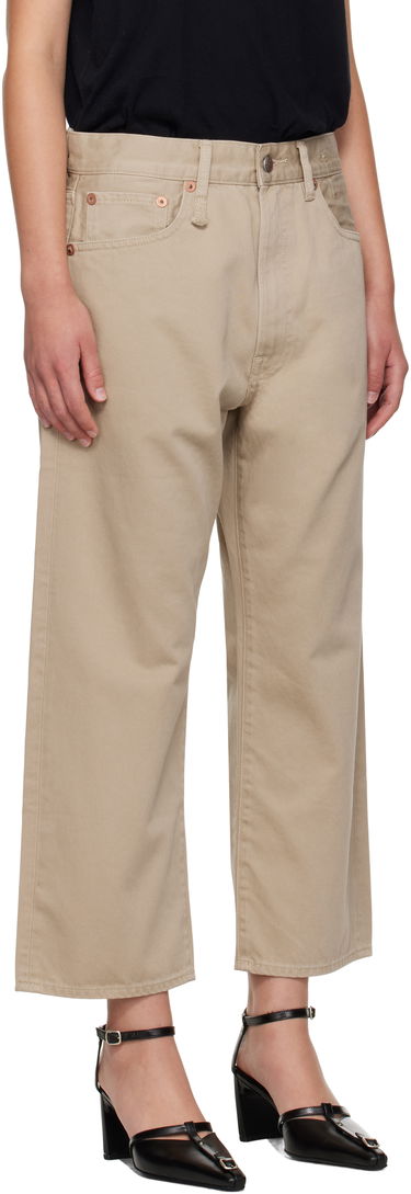 Jeans R13 R13 X-Boyfriend Wide-Leg Jeans Beige | R13WD211-D337A, 1