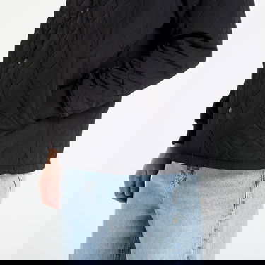 Jacka Urban Classics Quilted Overshirt Jacket Svart | TB7630-00007, 2