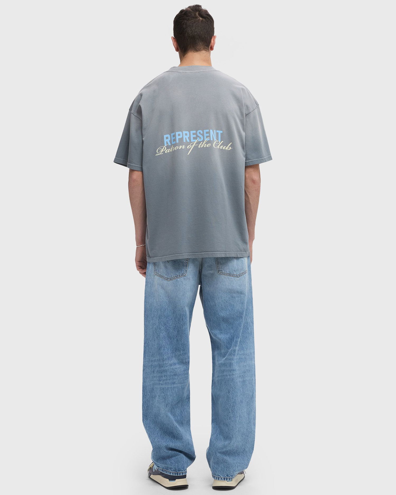 T-shirt Represent Clo Patron Of The Club T-Shirt Blå | MLM4274-46, 1