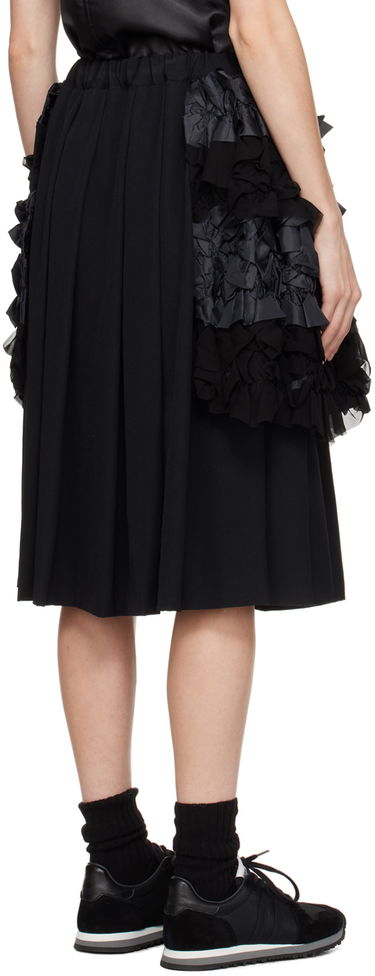 Kjol Comme des Garçons Comme des Garçons Layered Midi Skirt Svart | RL-S008-051, 2