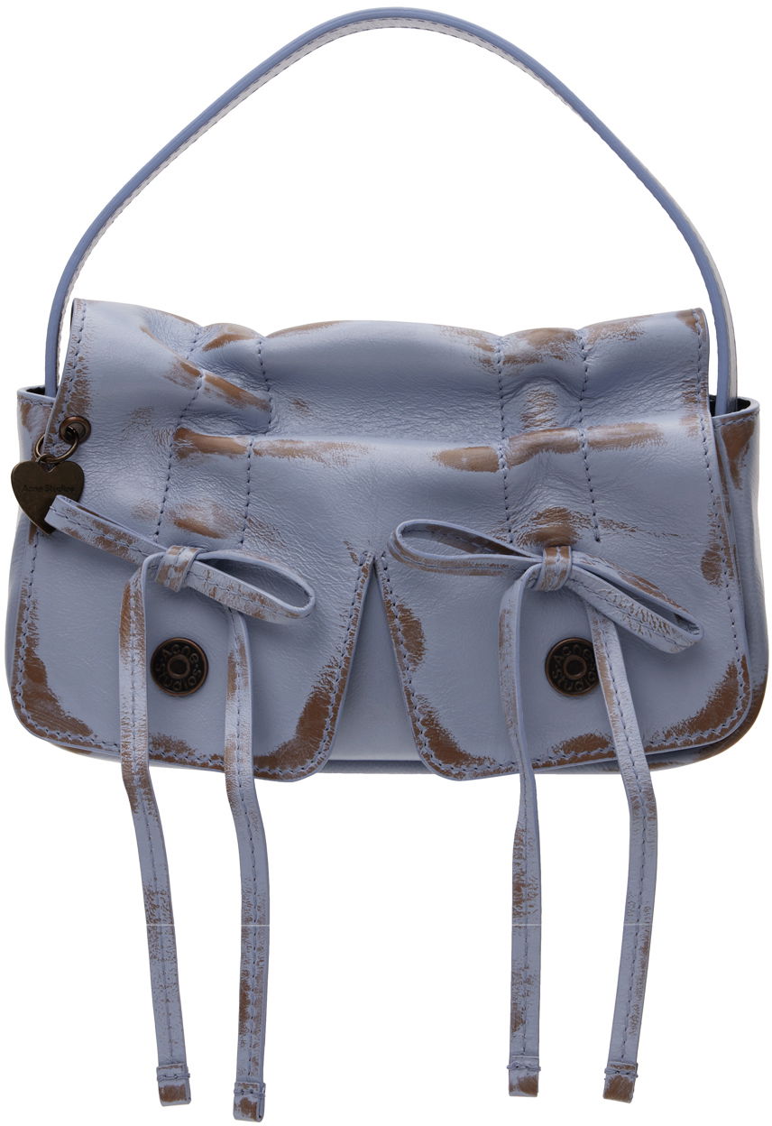 Handväska Acne Studios Multipocket Micro Bag Purpur | A10344-, 0