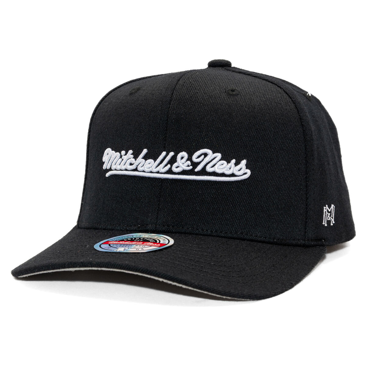 Keps Mitchell & Ness Mitchell & Ness Branded Script Stretch Cap Svart | HC12184-MNNBLCK, 0