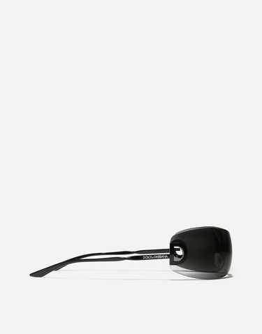 Solglasögon Dolce & Gabbana Dolce & Gabbana Dg Twist Shield Sunglasses Svart | VG2308VM1879V000, 2