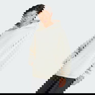 Sweatshirt adidas Performance Premium Essentials Hoodie Vit | JD3299, 4