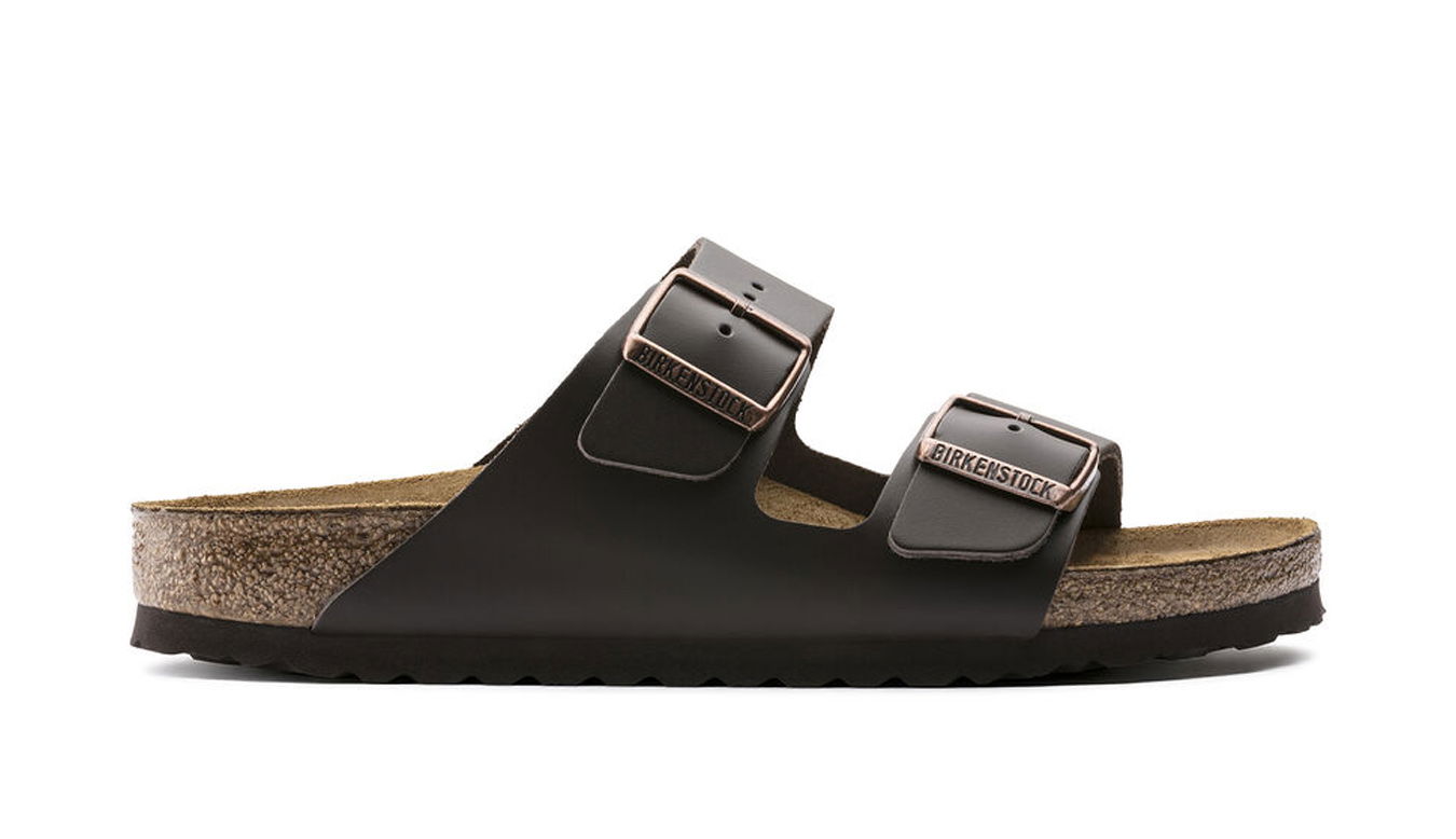 Sneakers och skor Birkenstock Arizona Natural Leather Regular Fit Brun | 51101, 0