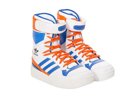 Kläder adidas Originals JS Snow Jeremy Scott White Orange Blue Vit | G00935