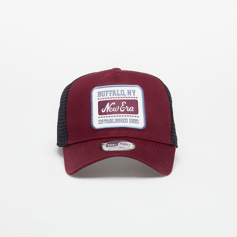 Keps New Era New Era Buffalo NY 9FORTY Trucker Cap Bourgogne | 60691345