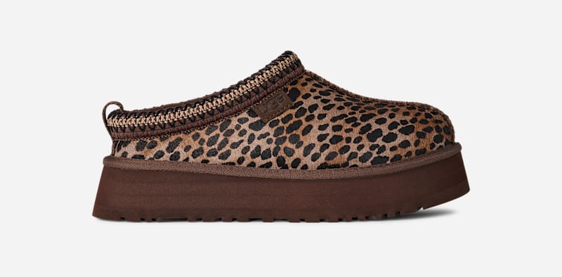 Sneakers och skor UGG Tazz Caspian Cow Hair Slippers Brun | 1178430-BCDR