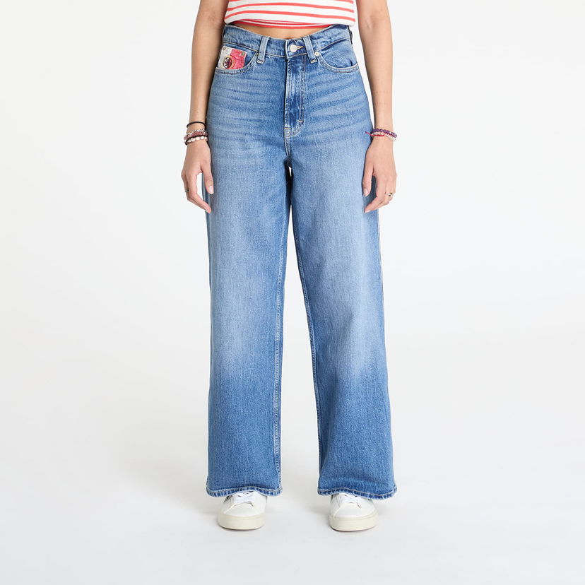 Jeans Tommy Hilfiger Tommy Jeans Claire High Rise Wide Leg Jeans W25/L30 Blå | DW0DW21293 1A5