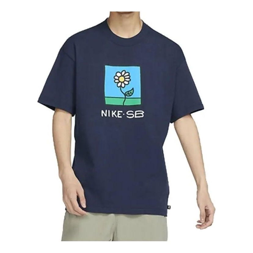 T-shirt Nike SB Men's Graphic T-Shirt Blå | FB8139-410
