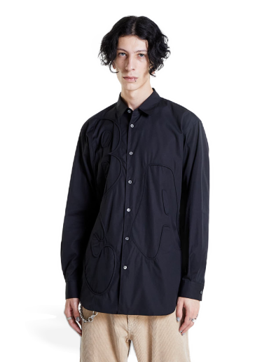 Skjorta Comme des Garçons Shirt Woven Svart | FJ-B007-W22