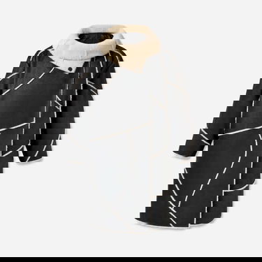 Rockar UGG Emberlynn LuxeFluff Paneled Coat Polyester Flerfärgad | 1171468-BLK, 0