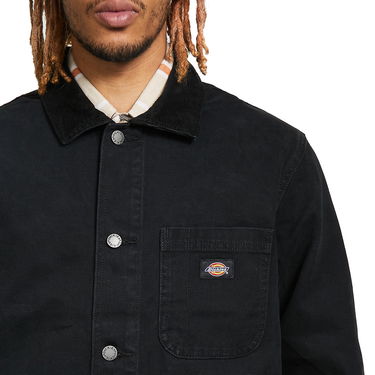 Jacka Dickies Duck Canvas Summer Chore Coat Svart | DK0A4XMJC401, 2