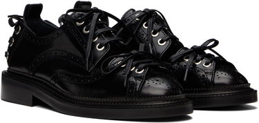 Kläder Simone Rocha Simone Rocha Multi-Lace Cutout Brogues Svart | BRG12 0740, 3
